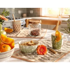 Bocal x3 verre transparent avec couvercle bois acacia 560/770/1000ml < Gifi Discount