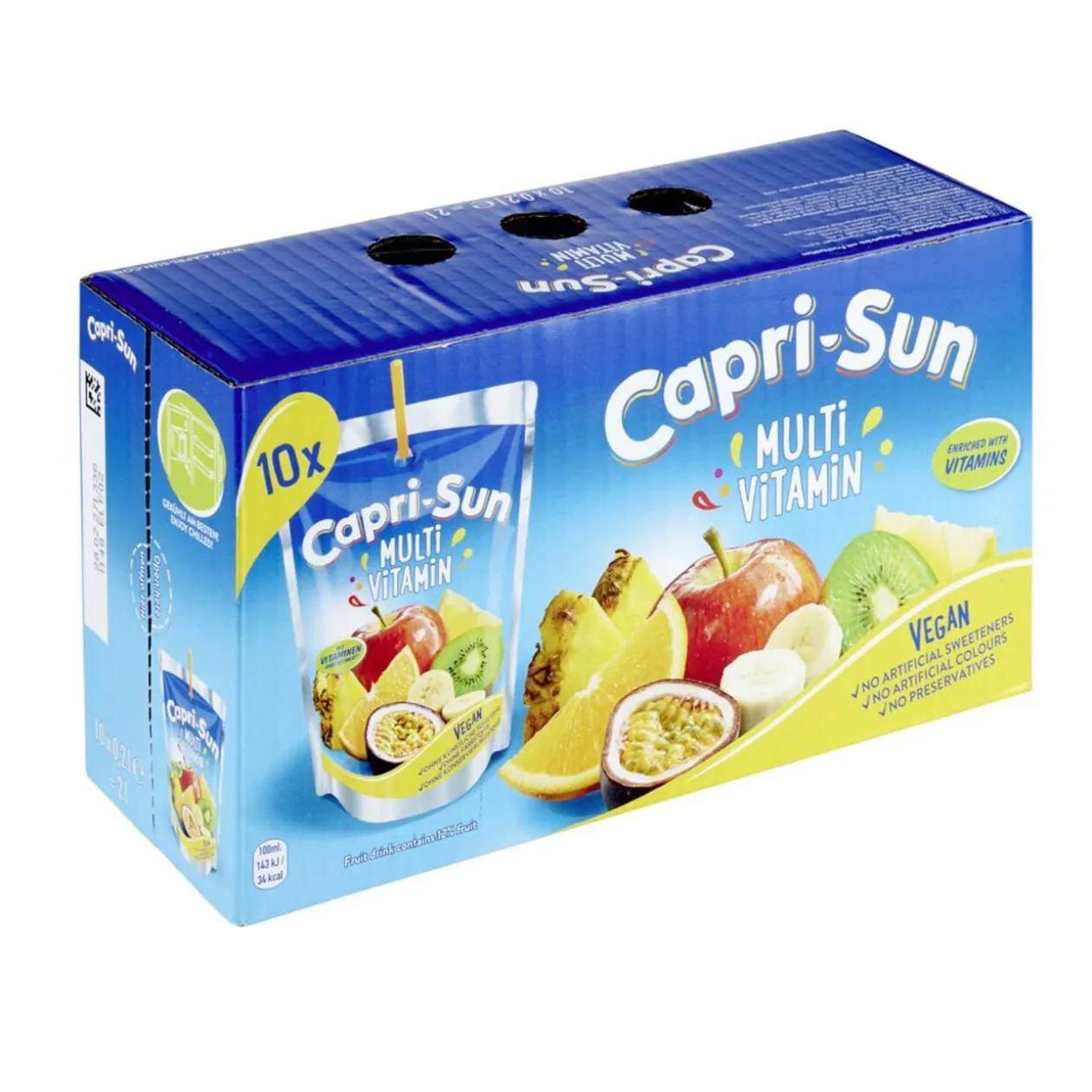 Boisson Capri Sun x10 multivitamines 200ml