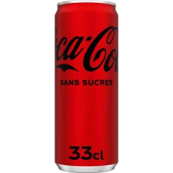 Boisson Coca-Cola sans sucres canette 33cl < Gifi Hot