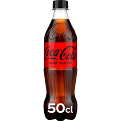 Boisson Coca-Cola sans sucres bouteille 50cl < Gifi Best