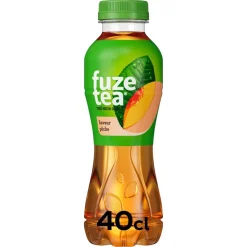 Boisson Fuze Tea thé noir glacé pêche bouteille 40cl < Gifi Sale
