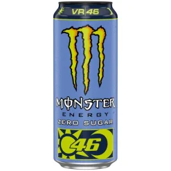 Boisson énergisante Monster Energy Valentino Rossi sans sucres canette 50cl