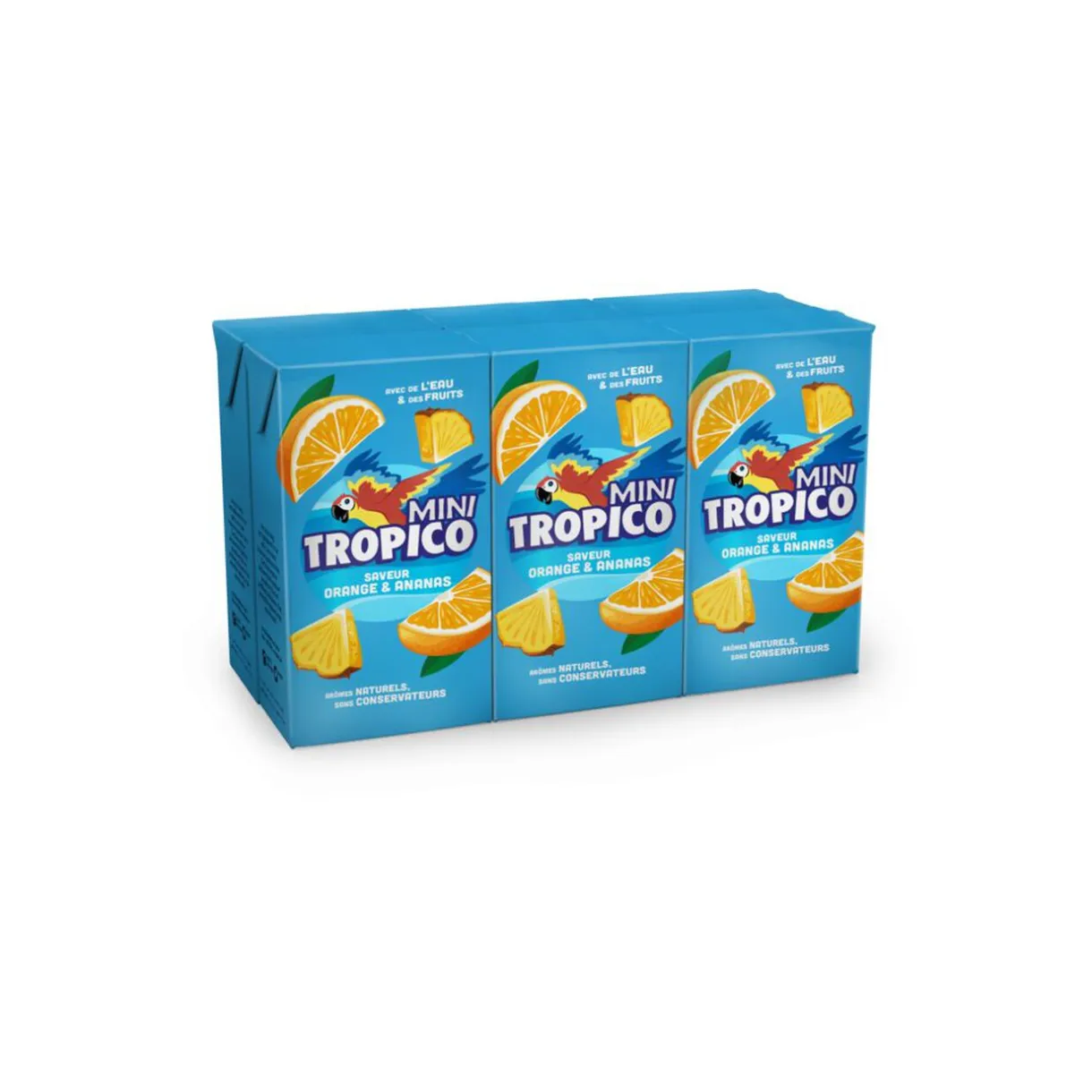 Boisson Tropico orange ananas Pack de 6 briques 20cl < Gifi Best