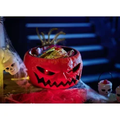 Bol à bonbons animé citrouille orange < Gifi Discount