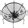 Bol à bonbons araignée popypropylène Ø32xH8cm (2 modèles noir ou orange) < Gifi Best