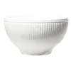 Bol Colombe en porcelaine striée blanc Ø19cm < Gifi Online