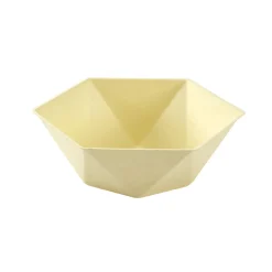 Bol en carton x8 forme hexagonale beige < Gifi Outlet