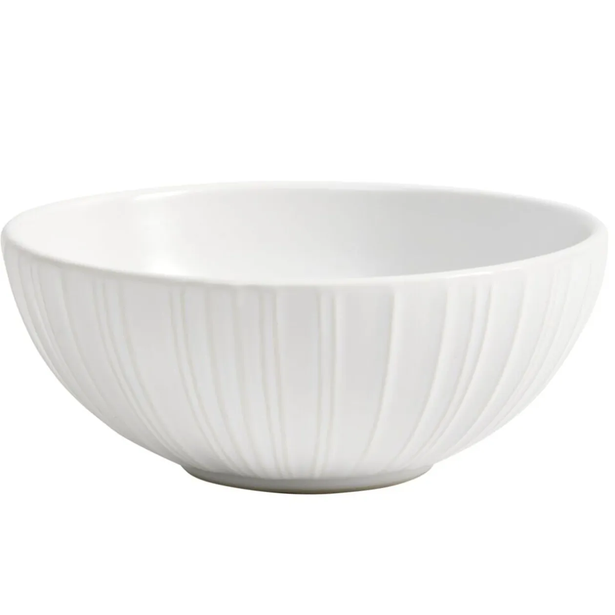 Bol en céramique blanc Ø15xH.6,5cm
