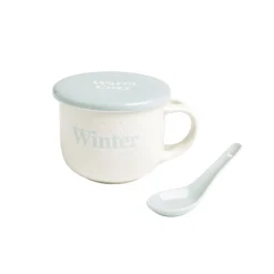 Bol jumbo 62cl avec cuillère et couvercle winter