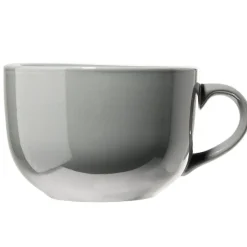 Bol jumbo Madrid en faïence gris foncé Ø13xH8,5cm 700ml < Gifi Outlet