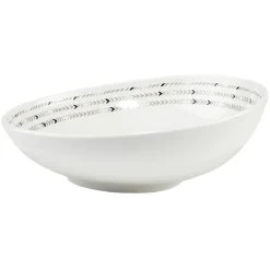 Bol à salade porcelaine contour Ø20 cm < Gifi