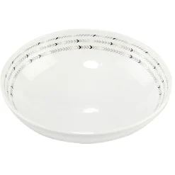 Bol à salade porcelaine contour Ø20 cm < Gifi