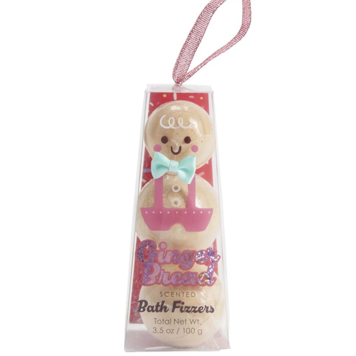 Bombe de bain empilée forme pain d'épices 3x100gr < Gifi Discount