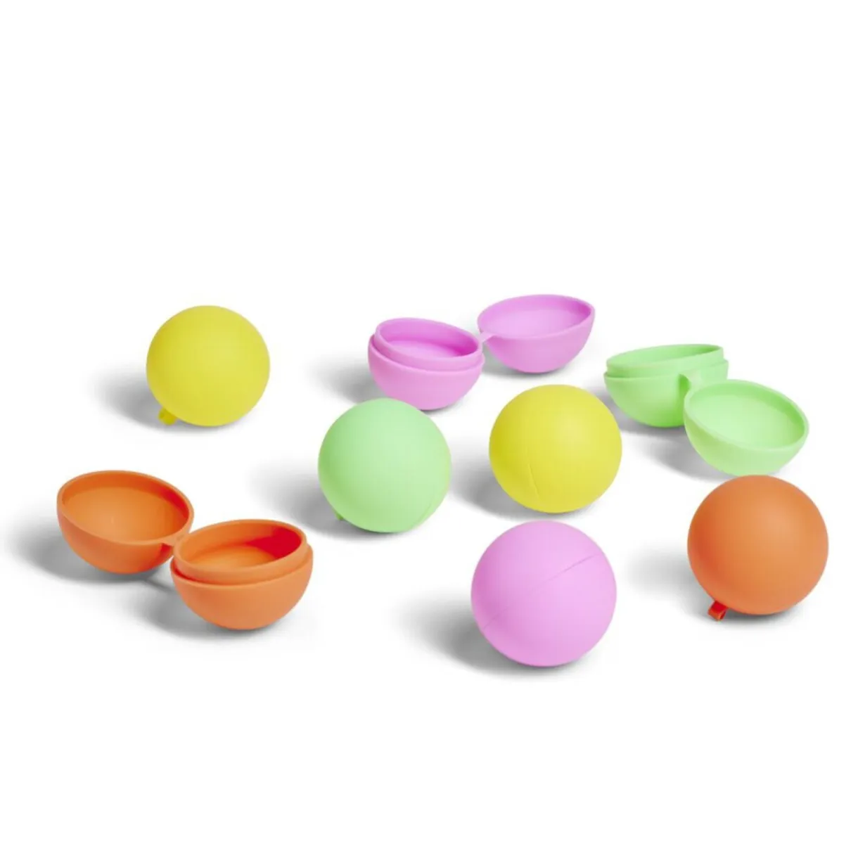 Bombes à eau réutilisables silicone multicolore x8 < Gifi Online