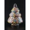 Bonbonnière en verre forme sapin Ø19,5xH28cm < Gifi Best