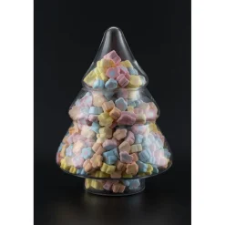 Bonbonnière en verre forme sapin Ø19,5xH28cm < Gifi Best