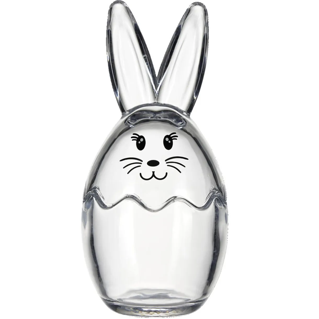 Bonbonnière en verre 0,5L forme lapin Ø10xH21,5cm < Gifi New
