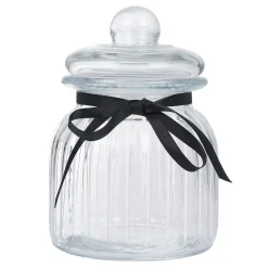 Bonbonnière en verre transparent 1,6L < Gifi New