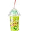 Bonbon sucette avec poudre acidulée 50gr (2 modèles pomme ou fraise) < Gifi New