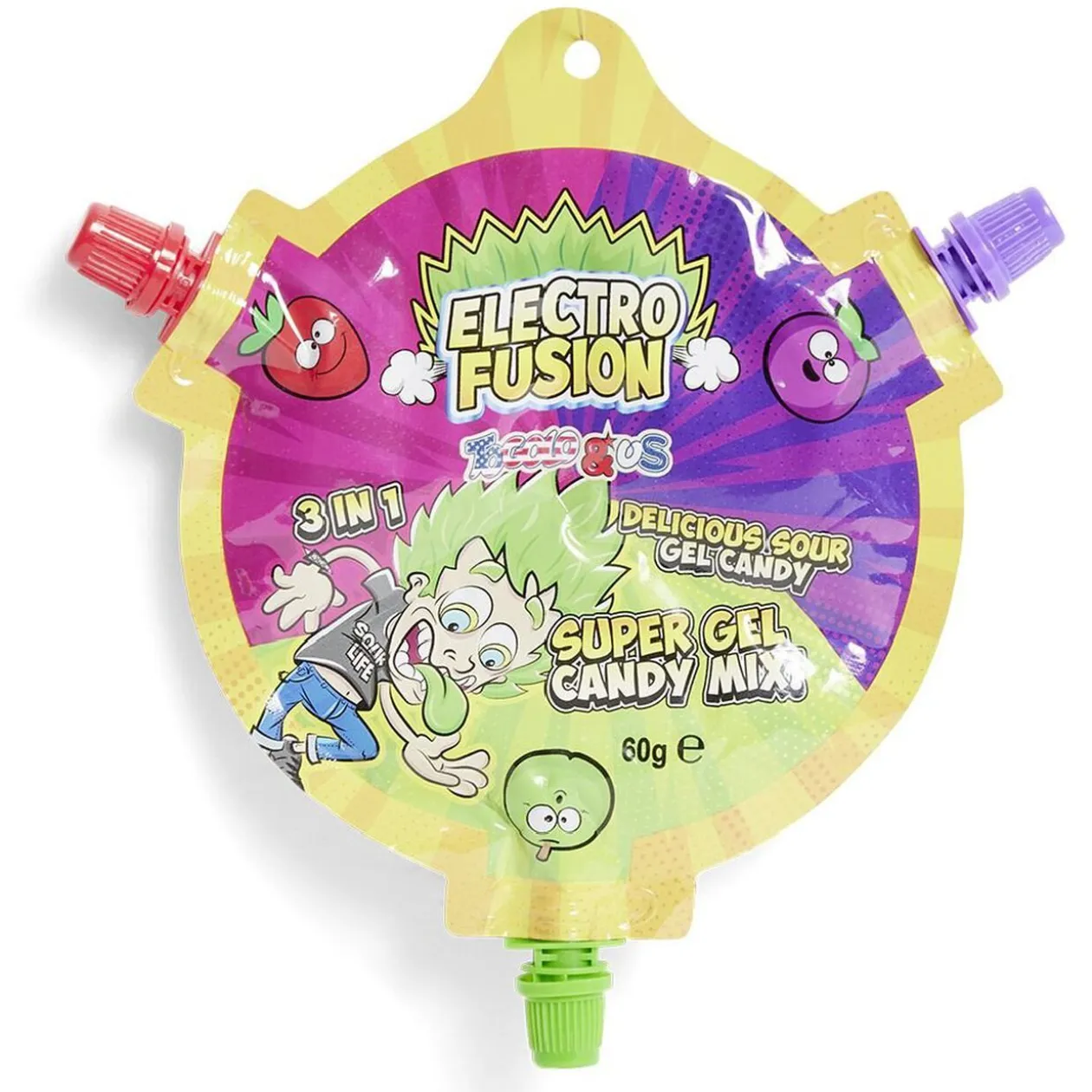Bonbon Togolo triple gourde gel acide