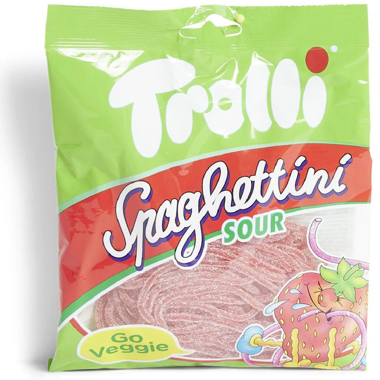 Bonbon Trolli spaghettini fraise 100g < Gifi