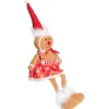 Bonhomme pain d'épice déco Noël avec jambes pendantes H48cm < Gifi New