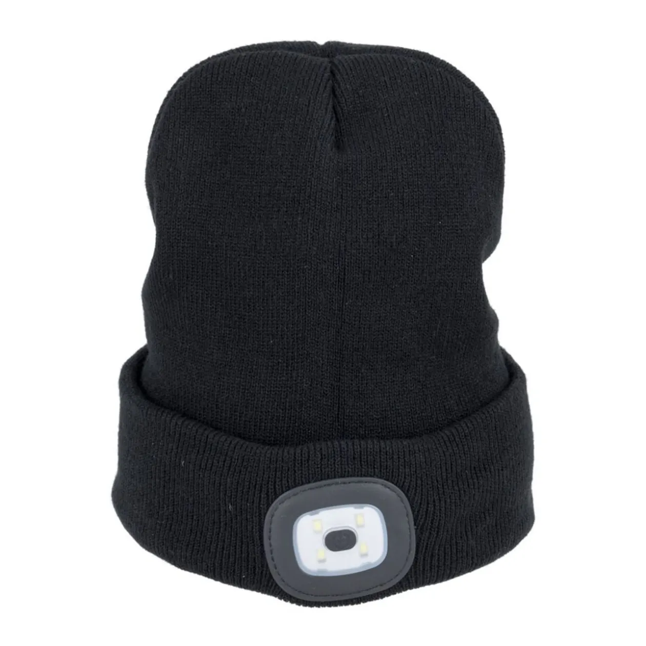 Bonnet avec lampe frontale LED intégrée (2 modèles)