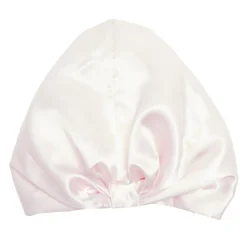 Bonnet de nuit satiné rose anti-frisottis 15x17cm < Gifi Online