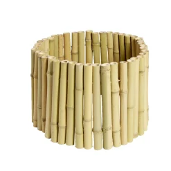 Bordure de jardin en bambou L120xH25cm