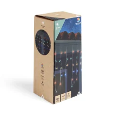 Bordure de toit solaire 120LED multicolores 3,1m < Gifi