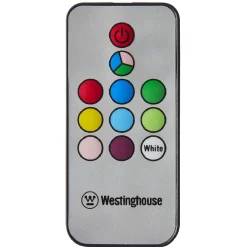 Borne solaire 3en1 effet flamme 28 LED multicolores télécommande