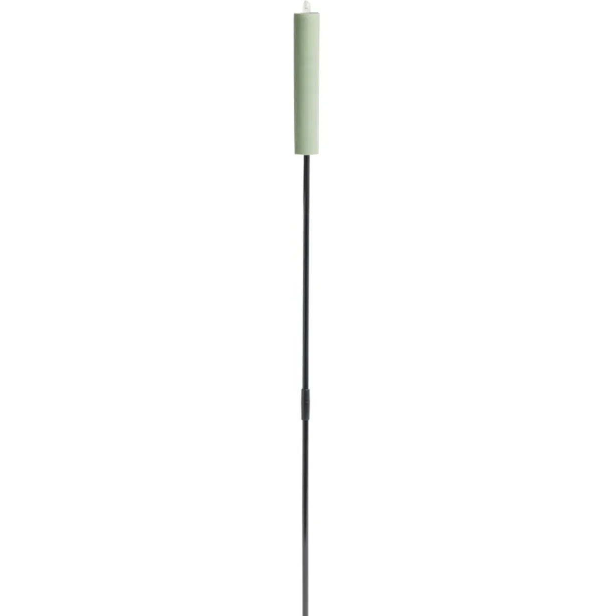 Borne solaire à planter en plastique forme bougie Ø4xH98cm (2 modèles)