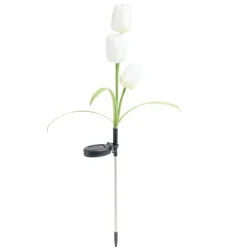 Borne solaire à planter forme tulipe H70cm < Gifi Sale