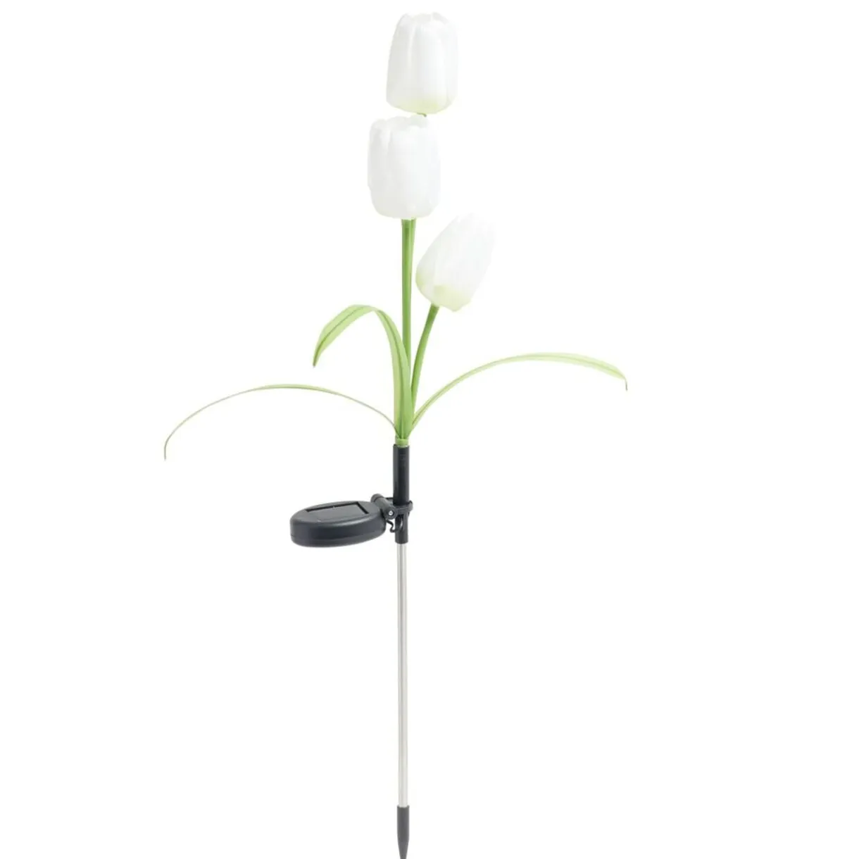 Borne solaire à planter forme tulipe H70cm < Gifi Sale