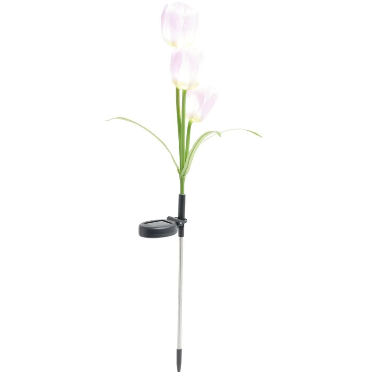 Borne solaire à planter forme tulipe H70cm < Gifi Sale