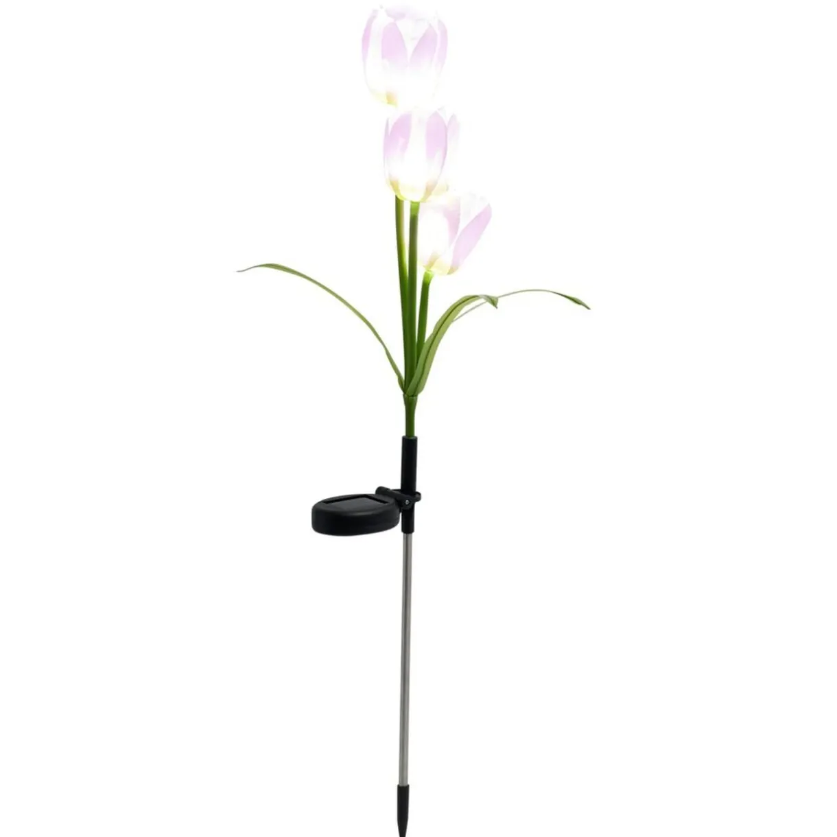Borne solaire à planter forme tulipe H70cm < Gifi Sale