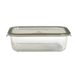 Boîte alimentaire en verre avec couvercle étanche à clips 1,5L < Gifi Best