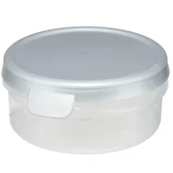 Boîte alimentaire ronde 25cl x3 plastique avec couvercle Ø10xH4cm (3 modèles) < Gifi Sale