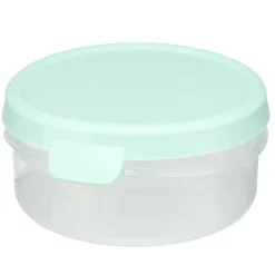 Boîte alimentaire ronde 25cl x3 plastique avec couvercle Ø10xH4cm (3 modèles) < Gifi Sale