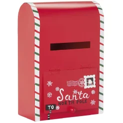Boîte aux lettres de Noël en métal rouge < Gifi Clearance