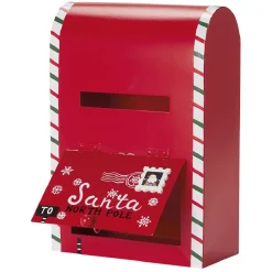 Boîte aux lettres de Noël en métal rouge < Gifi Clearance