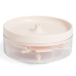Boîte à bijoux avec porte bijoux Ø13,6xH35cm