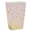 Boîte à bonbons ou pop corn rose et doré à poids x 4 < Gifi Clearance