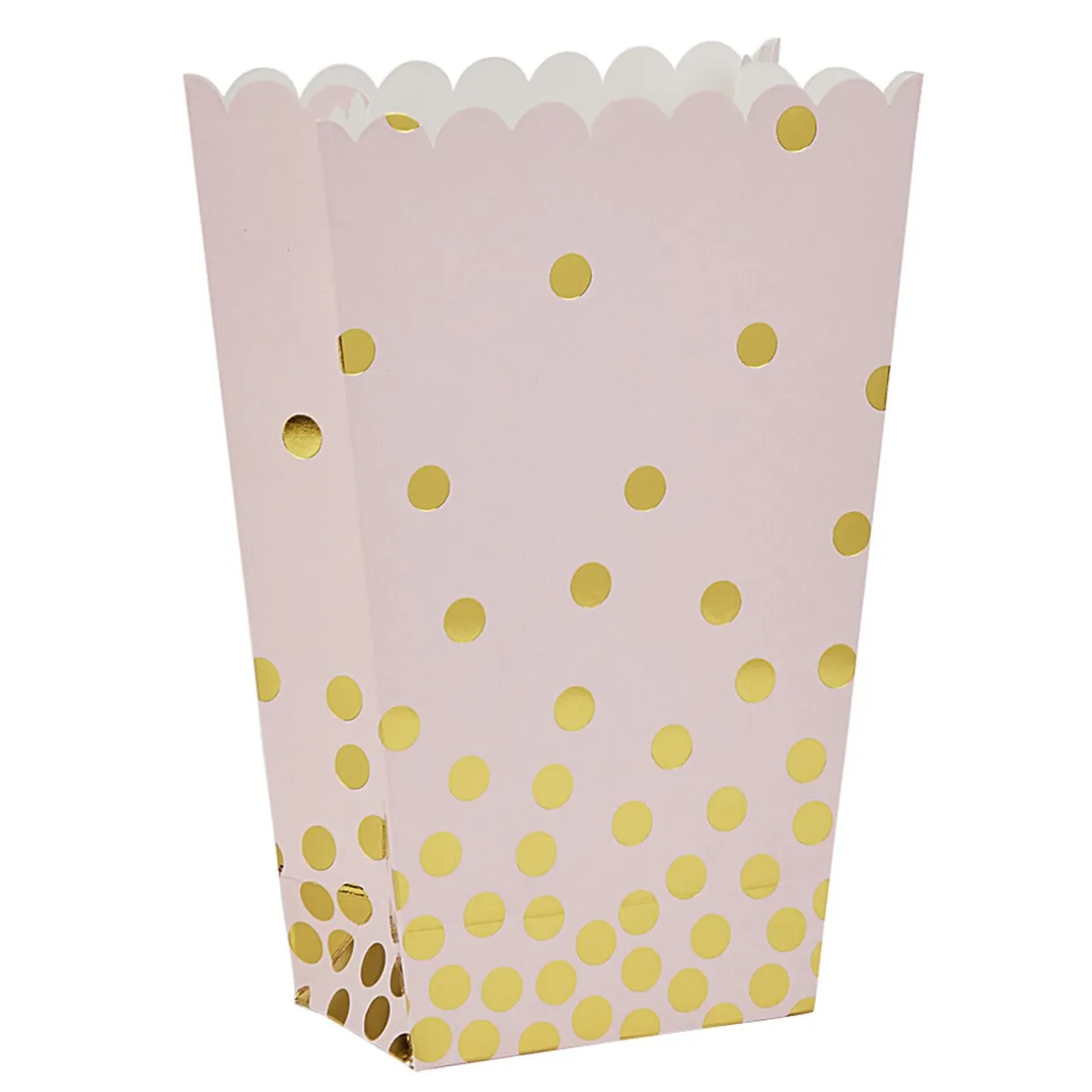 Boîte à bonbons ou pop corn rose et doré à poids x 4 < Gifi Clearance