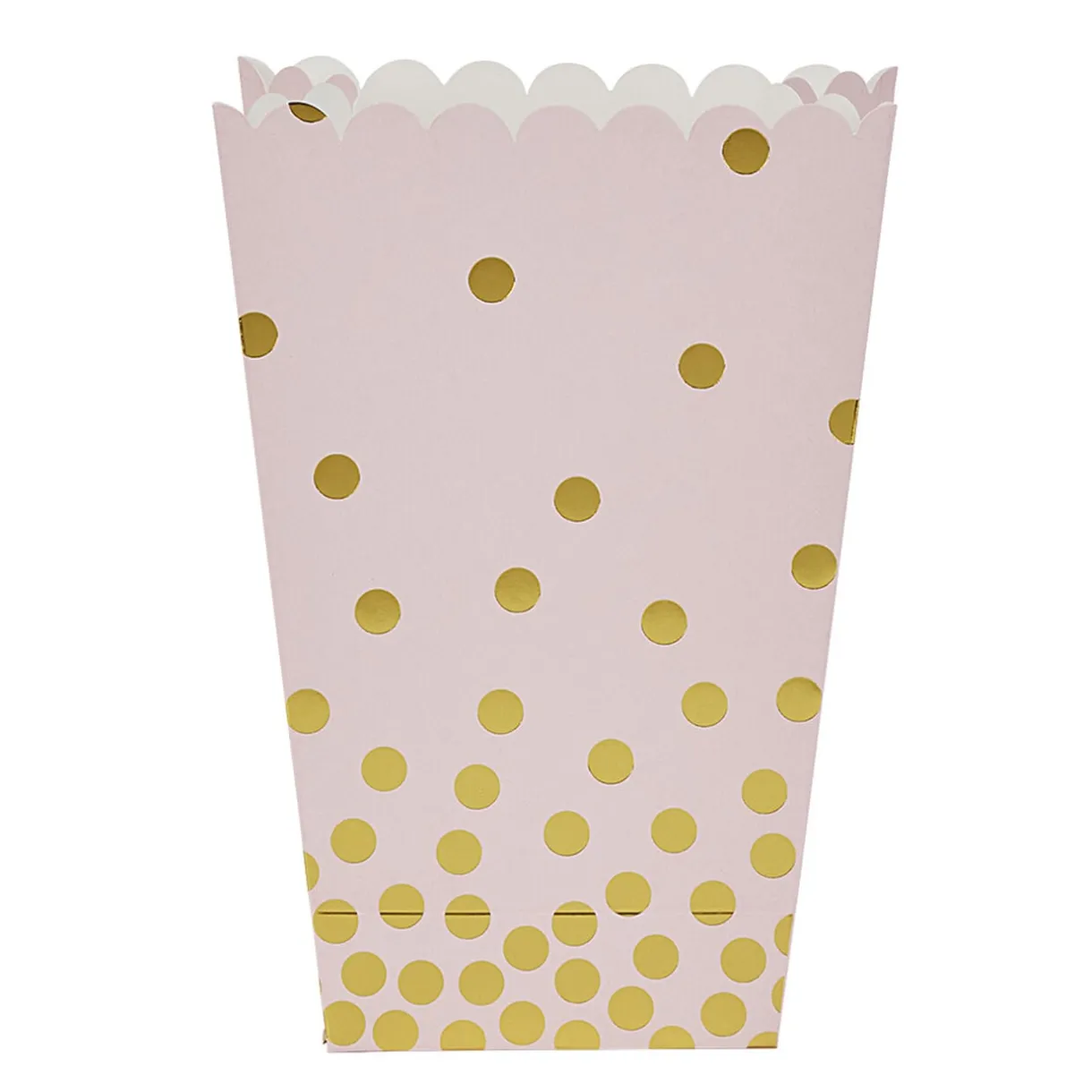 Boîte à bonbons ou pop corn rose et doré à poids x 4 < Gifi Clearance
