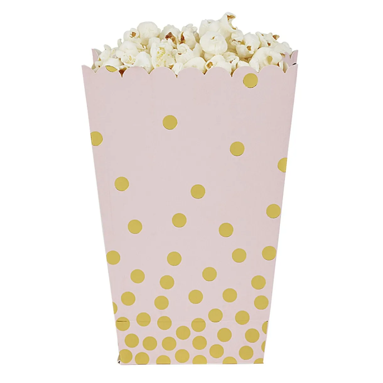 Boîte à bonbons ou pop corn rose et doré à poids x 4 < Gifi Clearance