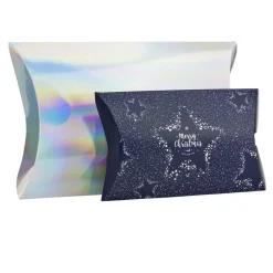 Boîte cadeau Noël berlingot x2 boréal 18,5x29cm Merry Christmas 12,5x21cm < Gifi Sale
