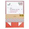 Boîte cadeau Noël pliable fermeture magnétique "De la part de" 30x35cm