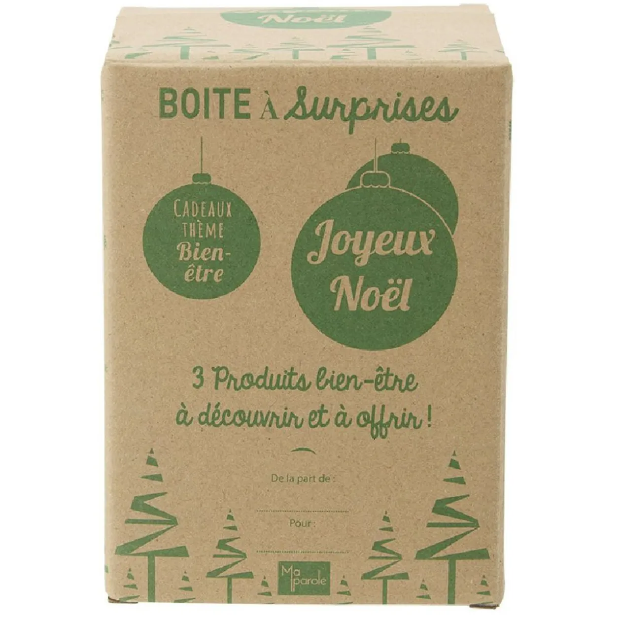 Boîte Cadeau suprise set de bain bien-être