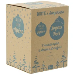 Boîte cadeau surprise apéro